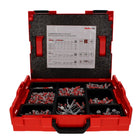 Fischer L-Boxx 102 DUO-Line Other plug sets + Case DUOBLADE DUOTEC DUOPOWER 833pcs. (558626)
