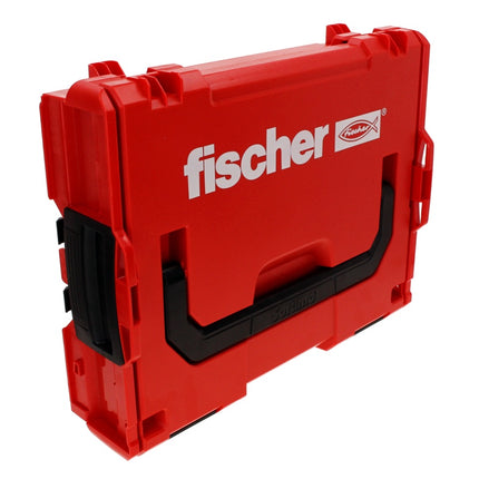 Fischer L-Boxx 102 Power Fast II Viti per truciolato - 1801 pz. ( 558739 ) + Valigetta L-Boxx - Testa svasata con Torx filetto intero / filetto parziale elettrozincato, passivato blu
