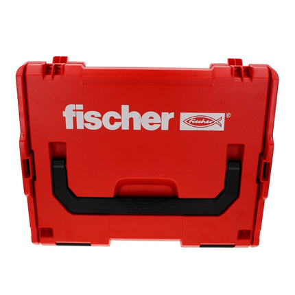 Fischer L-Boxx 102 Power Fast II Viti per truciolato - 1801 pz. ( 558739 ) + Valigetta L-Boxx - Testa svasata con Torx filetto intero / filetto parziale elettrozincato, passivato blu