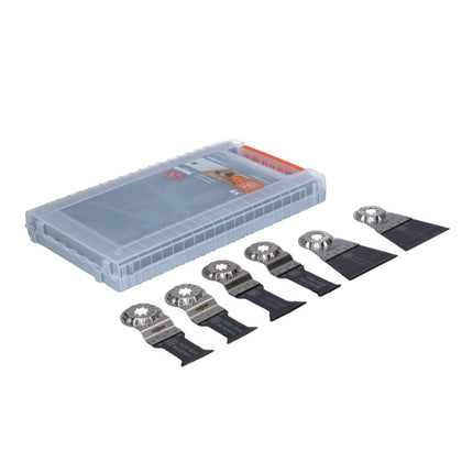 FEIN MultiMaster AMM 500 PLUS C Oscillatore a batteria 18V Starlock Plus + 2x Batterie 3,0 Ah + Caricabatterie + Set 6 accessori + Valigetta