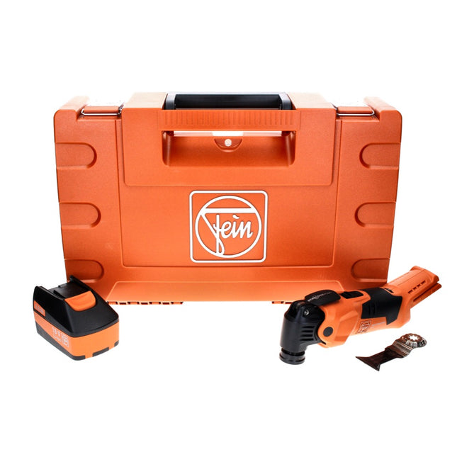 Fein MultiMaster AMM 500 Plus Select Utensile ad oscillazione a batteria 12V / Starlock Plus + 1x Batteria 6,0 Ah + Valigetta - senza caricabatterie