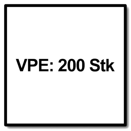 Tornillo SPAX IN.FORCE 6,0 x 200 mm 200 piezas (2x 1211010602005) Torx T-STAR Plus T30 culata totalmente roscada Broca WIROX 4CUT