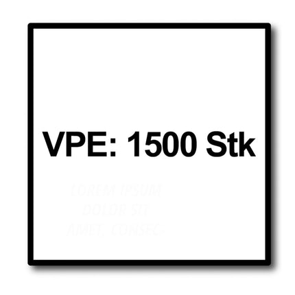 SPAX Vis à tête plate pour la fixation de panneaux arrière 3,5 x 25mm - Filetage total - T-STAR Plus - Torx T20 - Wirox -  4Cut pour panneaux arrière sans lentille 1500 pcs. (5x 01510350253)