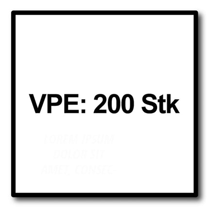 Tornillo SPAX IN.FORCE 6,0 x 160 mm 200 piezas (2x 1211010601605) Torx T-STAR Plus T30 culata totalmente roscada Broca WIROX 4CUT