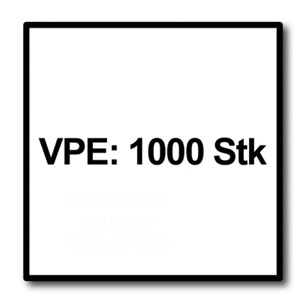 Tornillo SPAX IN.FORCE 6,0 x 80 mm 1000 piezas (5x 1211010600805) Torx T-STAR Plus T30 culata totalmente roscada Broca WIROX 4CUT