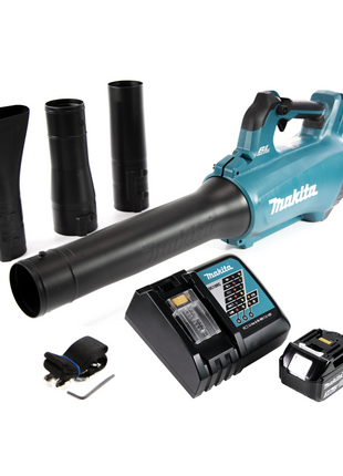 Makita DUB 184 RF1 Soffiatore a batteria 18 V Brushless + 1x Batteria 3,0 Ah + Caricabatterie