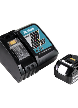 Makita DUB 184 RF1 Soffiatore a batteria 18 V Brushless + 1x Batteria 3,0 Ah + Caricabatterie