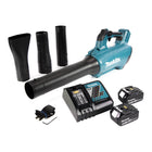 Makita DUB 184 RG cordless blower 18 V brushless + 2x rechargeable battery 6.0 Ah + charger