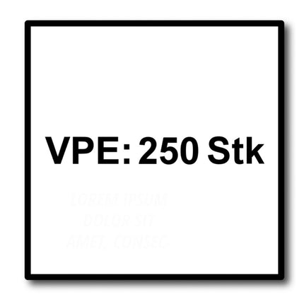 SPAX HI.FORCE Washer Head Screw 6.0 x 200mm - Partial Thread - Torx T-Star Plus T30 - Wirox - 4Cut - 100 pcs. (2x 0251010602005)