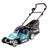 Makita DLM 382 Z Cordless lawn mower 36 V ( 2x 18 V ) 38 cm 40 l Solo - without battery, without charger