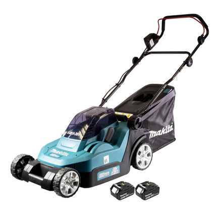 Makita DLM 432 G2 cordless lawn mower 36 V ( 2x 18 V ) 43 cm brushless + 2x battery 6.0 Ah - without charger