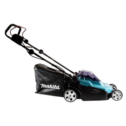 Makita DLM 382 F2 cordless lawn mower 36 V ( 2x 18 V ) 38 cm 40 l + 2x battery 3.0 Ah - without charger