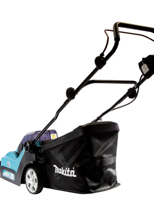 Cortacésped a batería Makita DLM 382 T2 36 V (2x 18 V) 38 cm 40 l + 2x batería 5,0 Ah - sin cargador