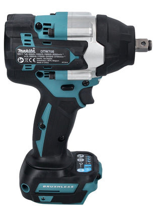 Makita DTW 700 Z Boulonneuse à chocs sans fil 18 V 700 Nm 1/2" XPT Brushless Solo - sans batterie, sans chargeur