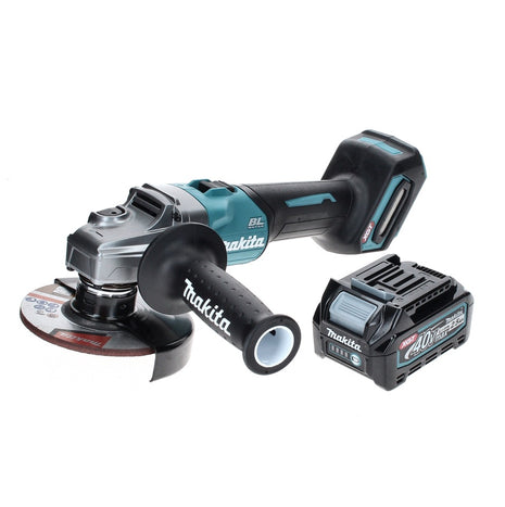 Makita GA 005 GD1 Meuleuse d'angle sans fil 40 V maxi 125 mm brushless XGT + 1x Batterie 2,5 Ah - sans chargeur