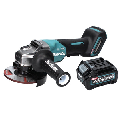 Amoladora angular a batería Makita GA 013 GD1 40 V máx. 125 mm sin escobillas XGT + 1x batería 2,5 Ah - sin cargador