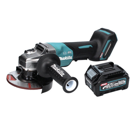 Makita GA 013 GD1 Akku Winkelschleifer 40 V max. 125 mm Brushless  XGT + 1x Akku 2,5 Ah - ohne Ladegerät