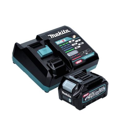 Amoladora angular a batería Makita GA 013 GD1 40 V máx. 125 mm sin escobillas XGT + 1x batería 2,5 Ah + cargador