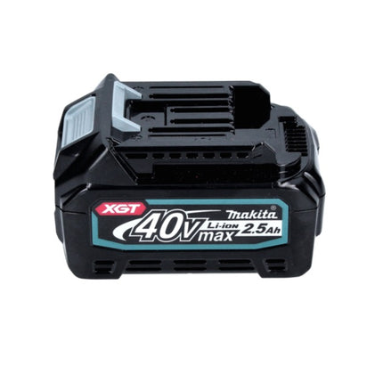 Amoladora angular a batería Makita GA 013 GD101 40 V máx. 125 mm sin escobillas XGT + 1x batería 2,5 Ah + Makpac - sin cargador