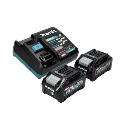 Makita GA 016 GM2 Cordless angle grinder 40 V max. 125 mm Brushless XGT + 2x battery 4,0 Ah + charger