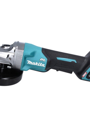 Meuleuse d'angle sur batterie Makita GA 016 GM201 40 V max. 125 mm sans balais XGT + 2x batterie 4,0 Ah + chargeur + Makpac