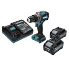 Makita DF 001 GM2 Cordless drill driver 40 V max. 140 Nm XGT Brushless + 2x rechargeable battery 4.0 Ah + charger