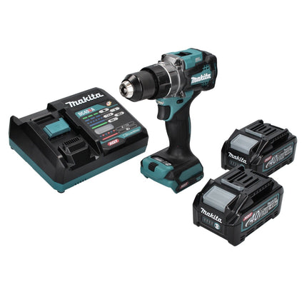 Makita DF 001 GM2 Cordless drill driver 40 V max. 140 Nm XGT Brushless + 2x rechargeable battery 4.0 Ah + charger