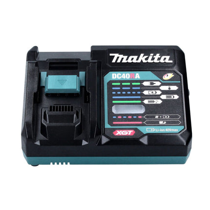 Makita JR 001 GD2 Scie réversible sans fil 40 V max. Brushless Scie sabre XGT + 2x batterie 2,5 Ah + chargeur - sans mallette