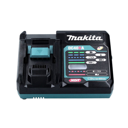 Makita JR 001 GM1 Seghetto diritto a batteria 40 V max. Brushless XGT + 1x Batteria 4,0 Ah + Caricabatterie - senza valigetta