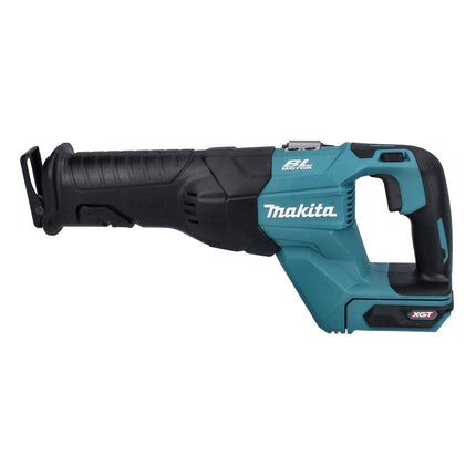Makita JR 001 GM201 Seghetto diritto a batteria 40 V max. Brushless XGT + 2x Batterie  4,0 Ah + Caricabatterie + Valigetta