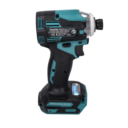 Makita TD001GD1 Visseuse à percusion sans fil 220Nm 40V 1/4" XGT Brushless + 1x Batterie 2,5 Ah + Chargeur