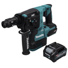 Martillo combinado a batería Makita HR 004 GD1 40 V máx. 2,8 J SDS plus XGT Brushless + 1x batería 2,5 Ah - sin cargador