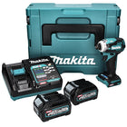 Makita TD001GD201 Cordless Impact Hammer Drill 220Nm 40V 1/4