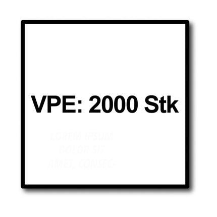 Tornillo para terraza SPAX 5,0 x 50 mm acero inoxidable A2 2000 piezas (4x 0537000500505) rosca de fijación culata Torx T-STAR Plus T25 Cut