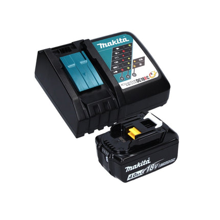 Makita DPB 183 RM1 Sega a nastro a batteria 18V 66mm + 1x Batteria 4,0 Ah + Caricabatterie