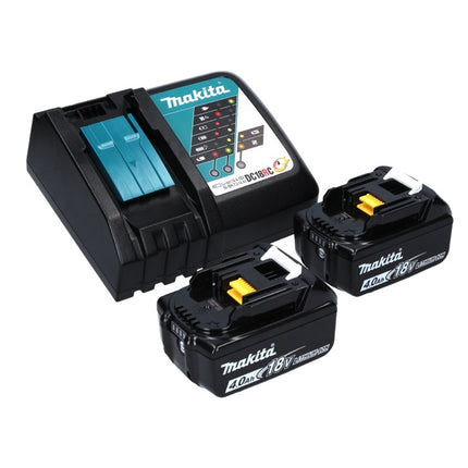 Makita DPB 183 RM cordless band saw 18 V 66 mm brushless + 2x battery 4,0 Ah + charger