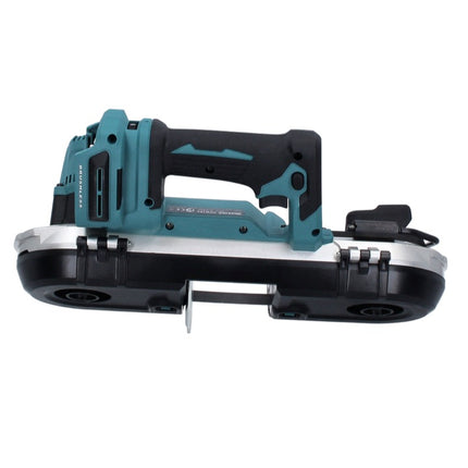 Makita DPB 183 RG1 18 V 66 mm sega a nastro senza spazzole + 1x batteria 6,0 Ah + caricabatterie