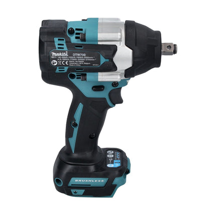 Makita DTW 700 F1 cordless impact wrench 18 V 700 Nm 1/2" XPT Brushless + 1x rechargeable battery 3.0 Ah - without charger