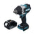 Makita DTW 700 M1 cordless impact wrench 18 V 700 Nm 1/2" XPT Brushless + 1x rechargeable battery 4.0 Ah - without charger