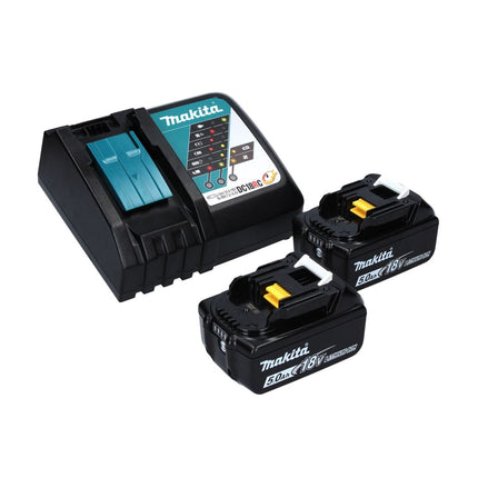 Makita DTW 700 RT Visseuse à chocs sans fil 18 V 700 Nm 1/2" XPT Brushless + 2x Batteries 5,0 Ah + Chargeur
