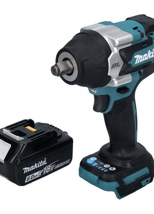 Makita DTW 700 G1 cordless impact wrench 18 V 700 Nm 1/2" XPT Brushless + 1x rechargeable battery 6.0 Ah - without charger