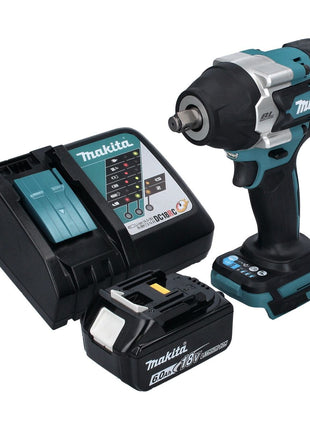 Makita DTW 700 RG1 Visseuse à chocs sans fil 18 V 700 Nm 1/2" XPT brushless + 1x Batterie 6,0 Ah + Chargeur