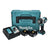 Makita DTW 700 RFJ cordless impact wrench 18 V 700 Nm 1/2" XPT Brushless + 2x rechargeable battery 3.0 Ah + charger + Makpac