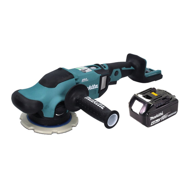 Makita DPO 600 M1 cordless random orbital sander 18 V 150 mm XPT brushless + 1x 4.0 Ah battery - without charger
