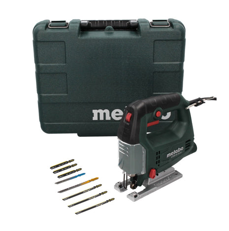 Metabo STEB 65 Quick Stichsäge 450 Watt + 6x Stichsägeblatt + Koffer