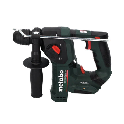Metabo BH 18 LTX BL 16 Perceuse à percussion sans fil 18 V 1,3 J SDS-plus Brushless + 1x Batterie 8,0 Ah + Coffret MetaBOX - sans chargeur