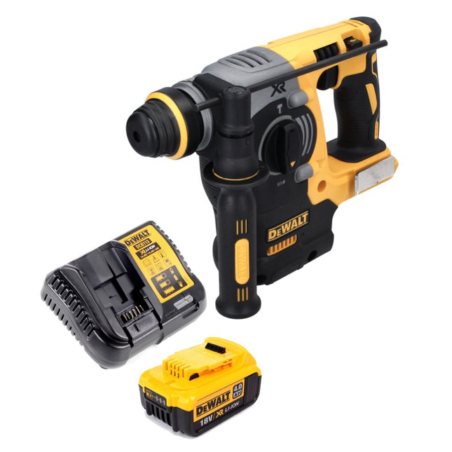 DeWalt DCH 273 M1 cordless combi hammer 18 V 2.1 J SDS Plus Brushless + 1x rechargeable battery 4.0 Ah + charger