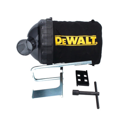 Cepilladora de batería DeWalt DCP 580 P1 18 V 82 mm sin escobillas + bolsa para el polvo DWV 9390 + 1x batería 5,0 Ah + cargador