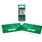 SPAX Set BIT T-STAR plus T30 - 6,4 x 25 mm, 5 Stk. ( 5000009182309 ) + HI.FORCE Tellerkopf Schraube 6,0 x 220 mm 50 Stk. ( 0251010602205 )