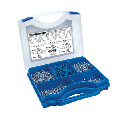 KREG Jig K4 Master System (K4MS) sistema de conexión madera con agujero oculto + juego de tornillos 675 piezas